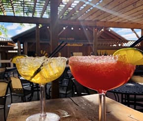 Famous margaritas at WWBG